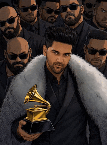 Guru Randhawa Grammy GIF
