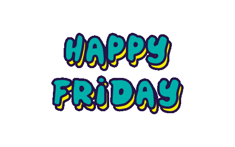 Happy Friday Sticker for iOS & Android | GIPHY