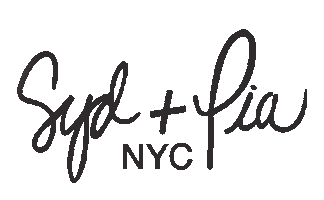 Syd And Pia Sticker by Syd + Pia NYC
