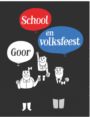 Goor Schoolfeest Sticker by aquaplus