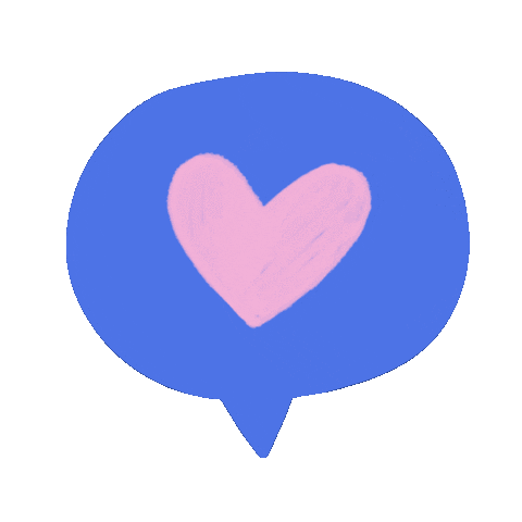 I Love You Heart Sticker by Edgar Delaer (dèle)