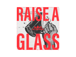 Raise A Glass Sticker by Big Noise