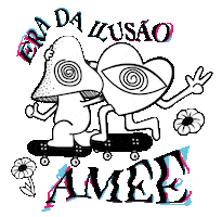 Amee Skate Arte Sticker