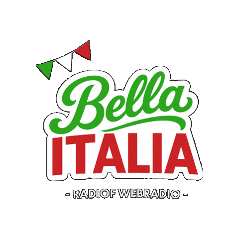 Italia Dolcevita Sticker by Funkhaus Nürnberg