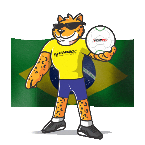 Padbol Brasil Sticker