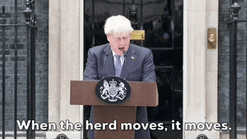Boris Johnson Herd GIF by GIPHY News