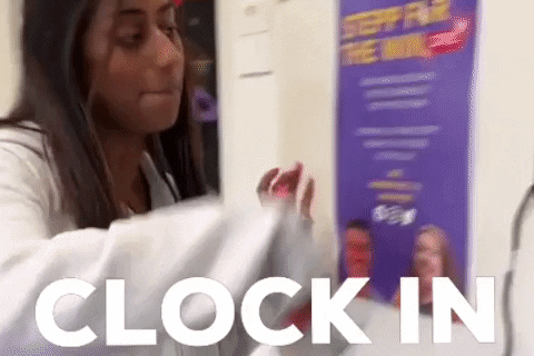 Clock In GIF by ECU STEPP Program - Find & Share on GIPHY