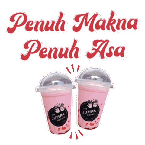 Jumpa Square Sticker