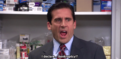 Declare Bankruptcy