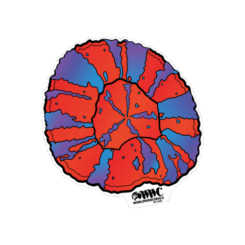 World Wide Corals Sticker