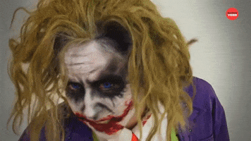 The Joker Halloween GIF by BuzzFeed