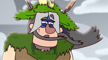 Medievo Hair Wind GIF