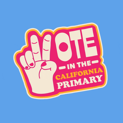Los Angeles California GIF by #GoVote