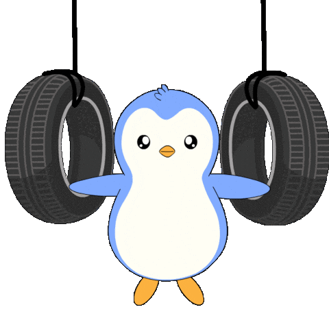 Gym Training Sticker by Pudgy Memez