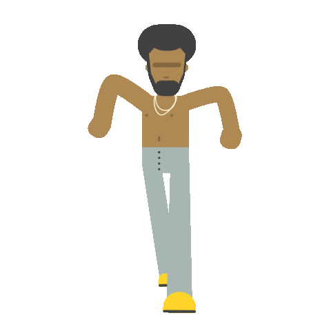 This Is America Dancing Sticker