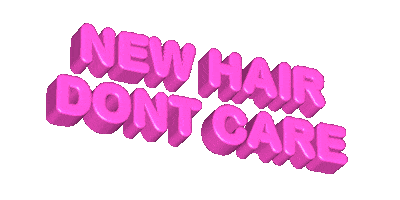 New Hair Dont Care Sticker by Bardot
