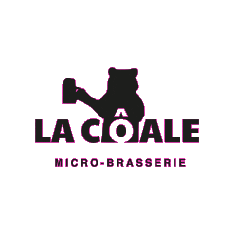 Logo Beer Sticker by La Côale
