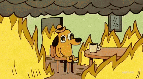 This Is Fine GIFs - Get the best GIF on GIPHY