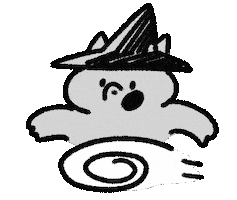 Magic Broom Sticker