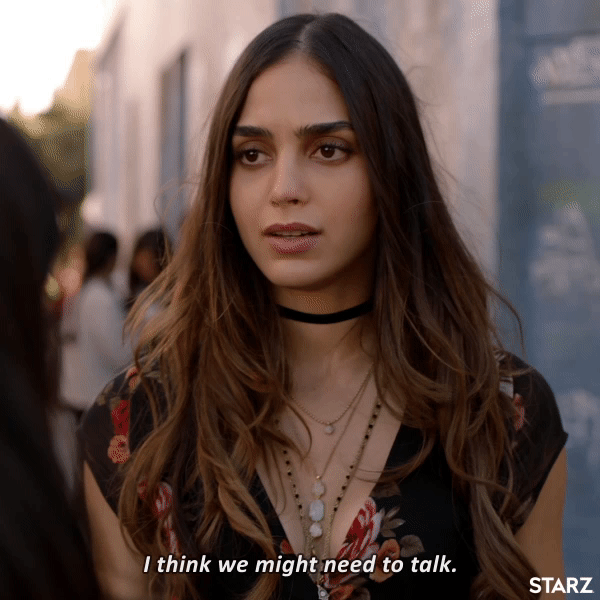 Serious Melissa Barrera GIF by Vida - Find & Share on GIPHY