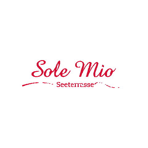 SoleMioSeeterrasse Sticker