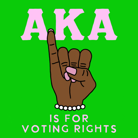 Voting Rights Greek GIF by INTO ACTION