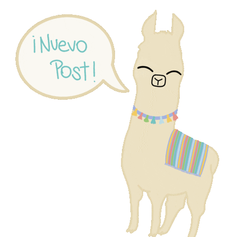 Nuevopost Clickhere Sticker by Habla Llama