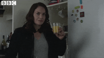 orange juice luther GIF by BBC