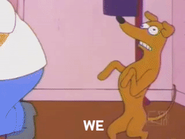 snowball 2 the simpsons GIF
