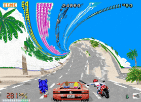 Outrun Palm Tree GIF by PERFECTL00P