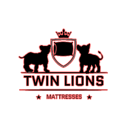 Twin Lions Mattresses Sticker