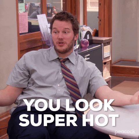 Season 5 Flirt GIF by Parks and Recreation