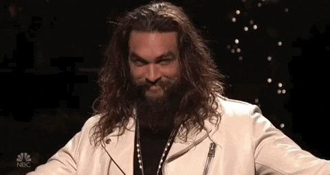 Jason Momoa Smile GIF by Saturday Night Live