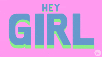 Hey Girl Animation GIF by Hallmark Gold Crown