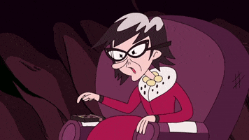 confused old lady GIF by Cartoon Hangover