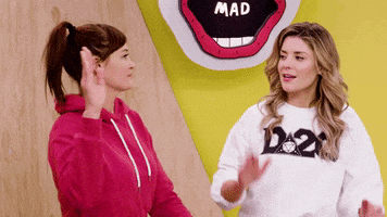 high five grace helbig GIF by This Might Get