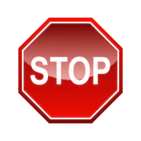 stop it turn around Sticker by Dr. Donna Thomas Rodgers