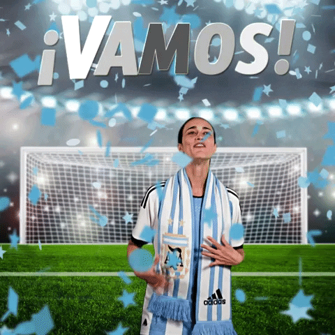 Vamos Lionel Messi GIF by World Cup