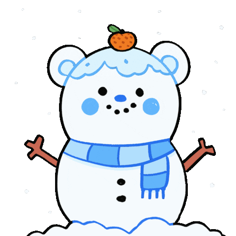 Happy Polar Bear Sticker
