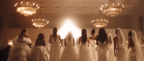 Wedding Falling Back GIF by Republic Records