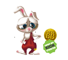 Bunny Kickstarter Sticker