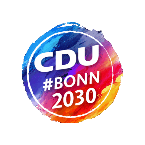 CDU Bonn Sticker