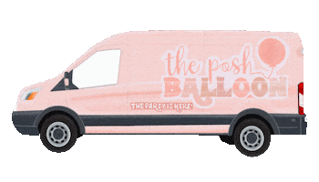 The Posh Balloon Sticker