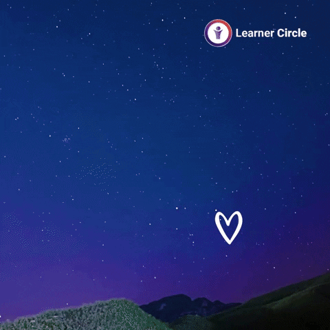 Heart Space GIF by Learner Circle