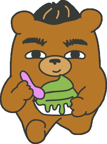 Ice Cream Dessert Sticker by maludbear