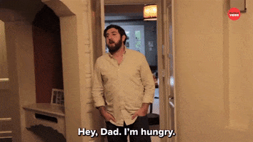 Hungry Fathers Day GIF by BuzzFeed