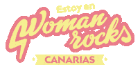 Canariasrocks Sticker by Woman Rocks
