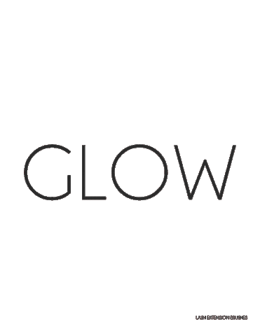 Lashes Lashextensions Sticker by Glow Beauty Bar