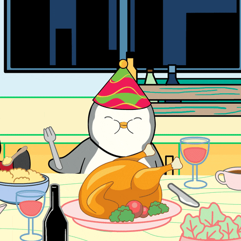 Hungry Black Friday GIF by Pudgy Penguins