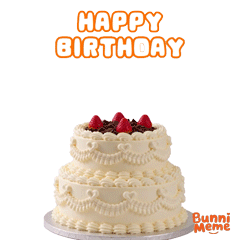 Happy Birthday Sticker by POPJOY